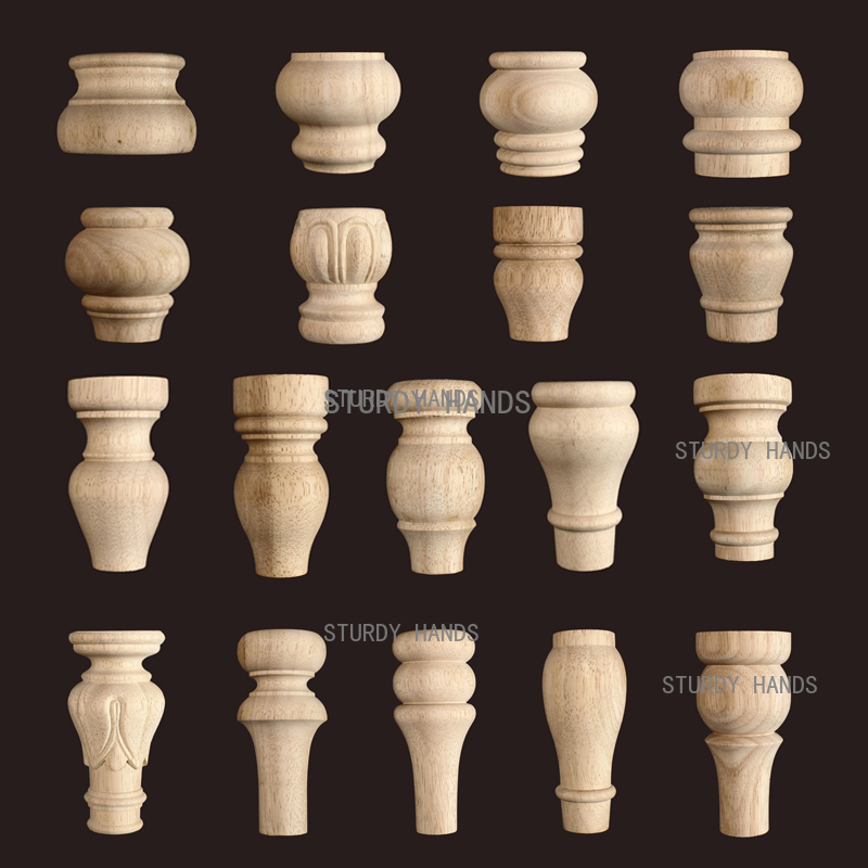 Furniture Hardware For Bed - Furniture Round Solid Wood Table Legs
