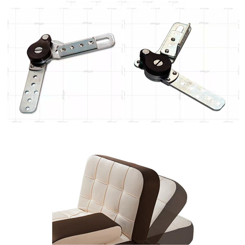 Furniture Hardware For Bed - 2pcs Folding Furniture joint Hinge 90