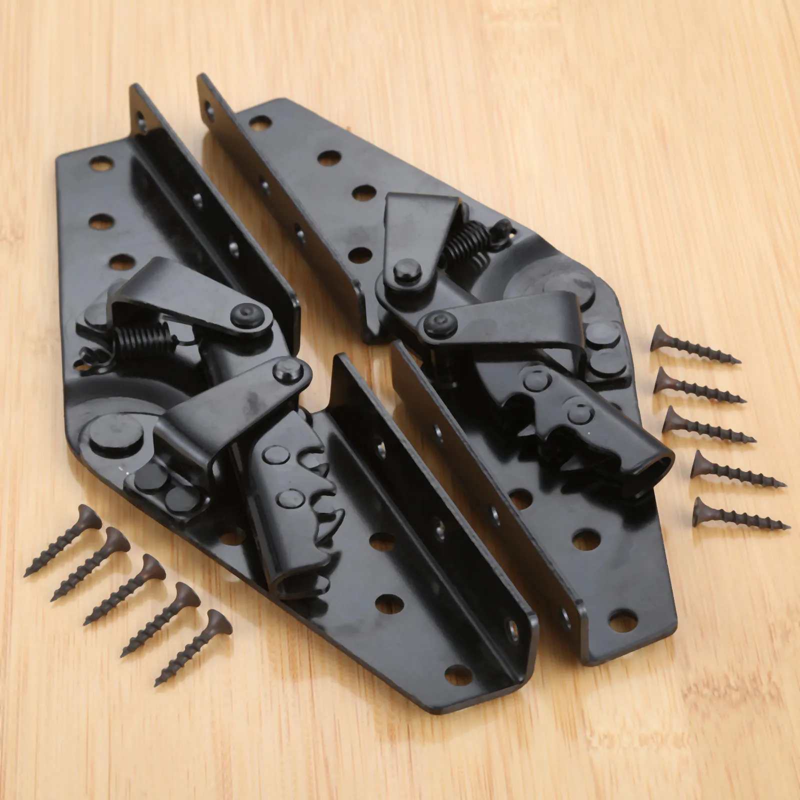 Furniture Hardware For Bed - DRELD 2pcs/1Pair Iron Adjustable 3-Position Furniture
