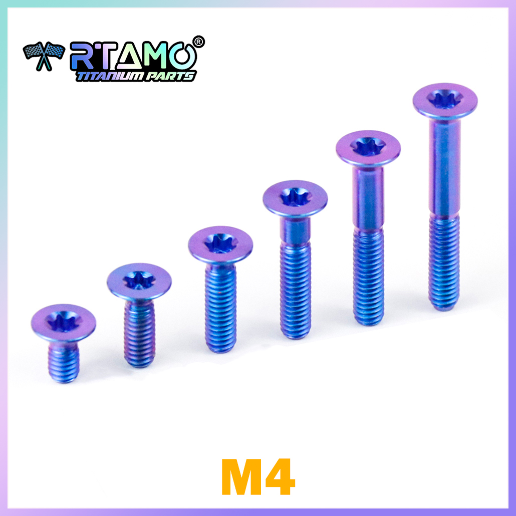 RTAMO Gr5 Titanium Bolt M4X8/1 - Barrel Bolt Slide のレビューと価格