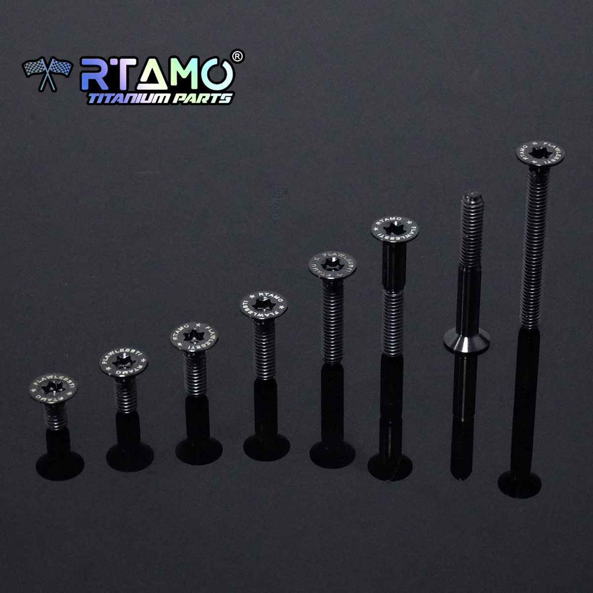 RTAMO Gr5 Titanium Bolt M4X8/1 - Barrel Bolt Slide のレビューと価格