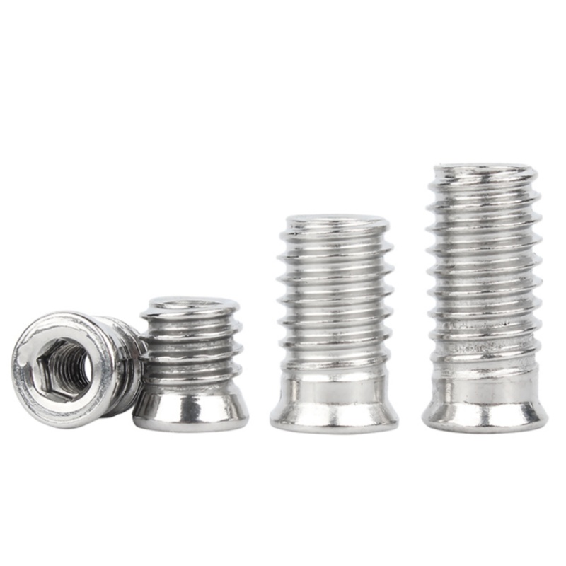 304 Stainless Steel Hex Socket - Furniture Hardware Barrel Nut のレビューと価格