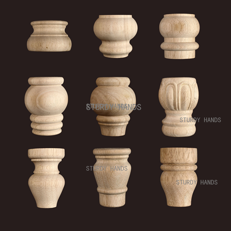Furniture Round Solid Wood Tab - Furniture Hardware For Bed のレビューと価格