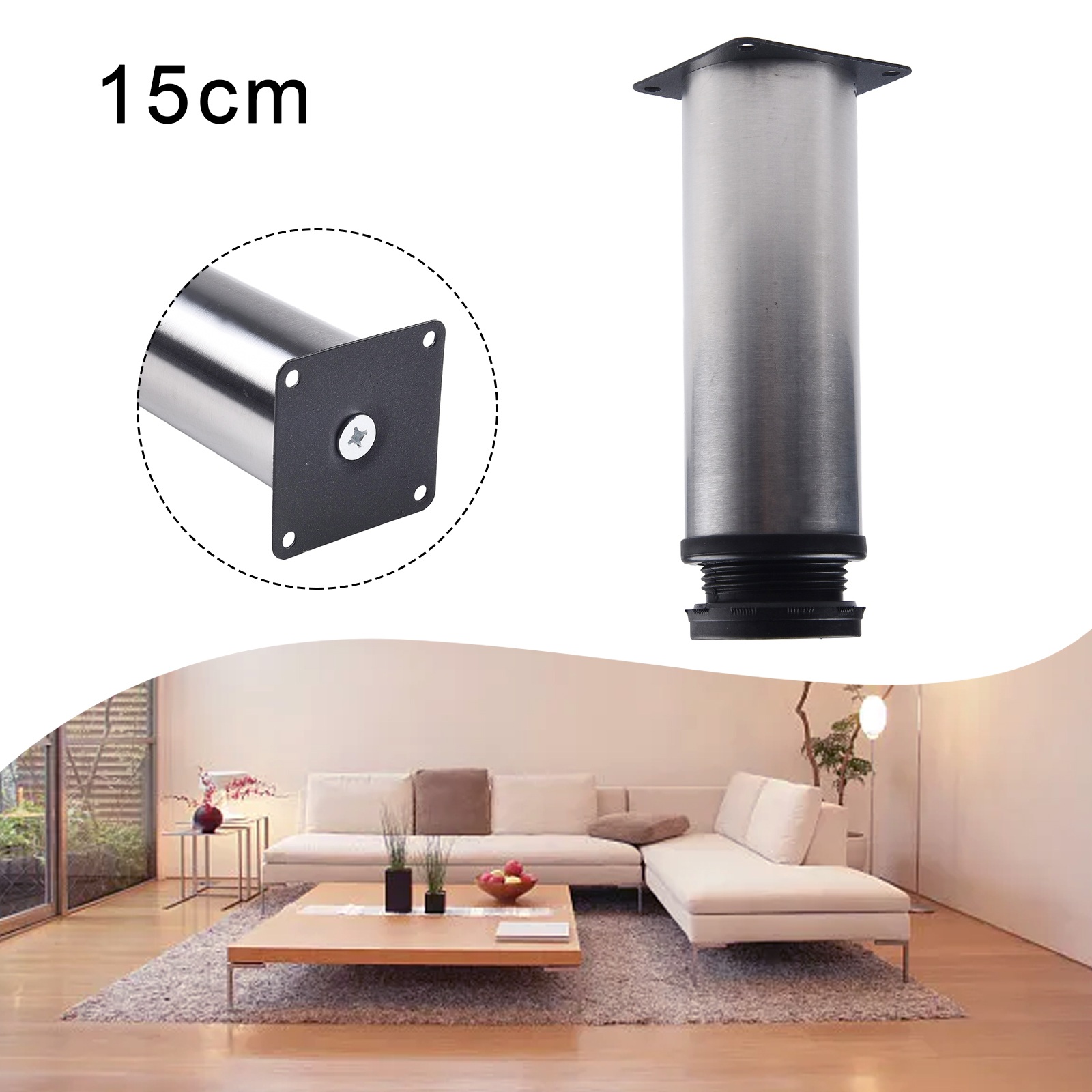 Stainless Steel Furniture Leg  - Furniture Hardware Replacement のレビューと価格