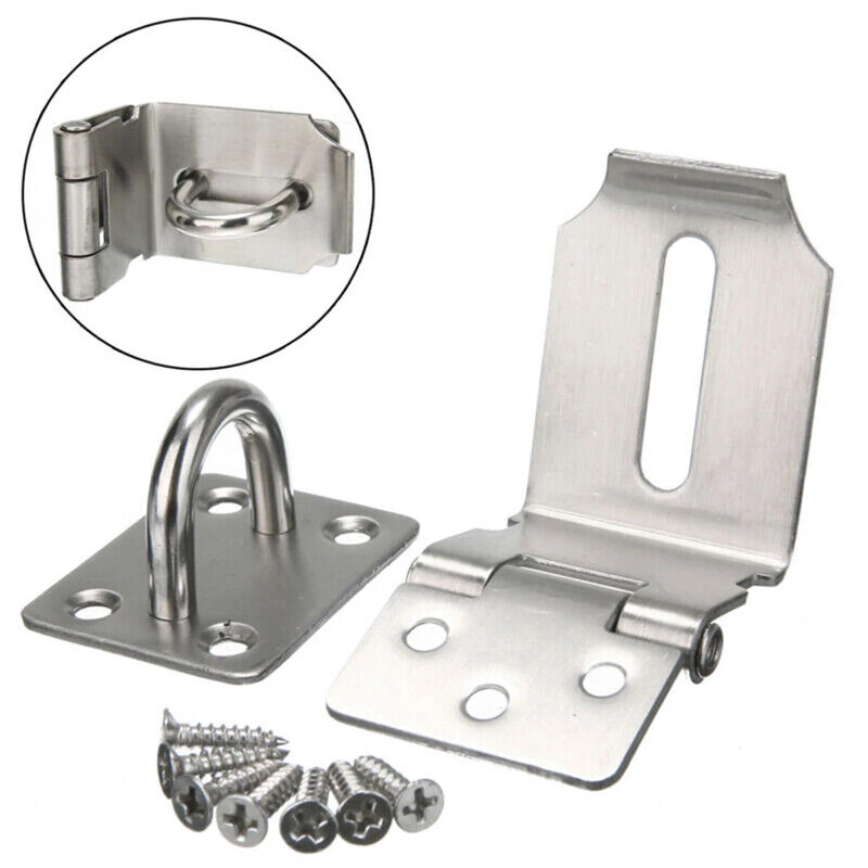 90 Degree Padlock Hasp Door Cl - Barrel Bolt Slide のレビューと価格