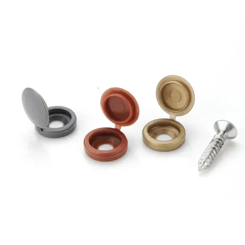 100Pcs Hinged Plastic Screw Ca - Furniture Hardware Nut のレビューと価格