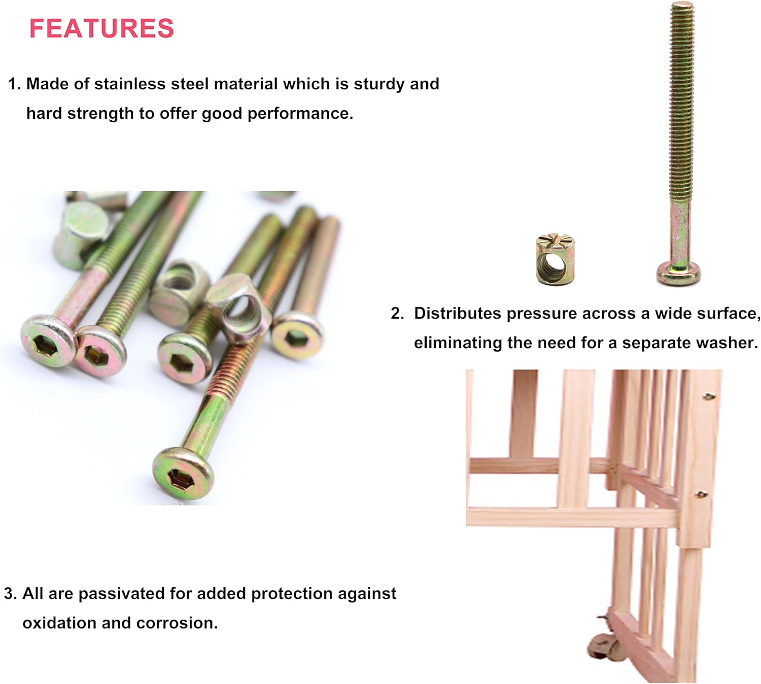Furniture Hardware Replacement - Furniture Hardware Barrel Nut のレビューと価格