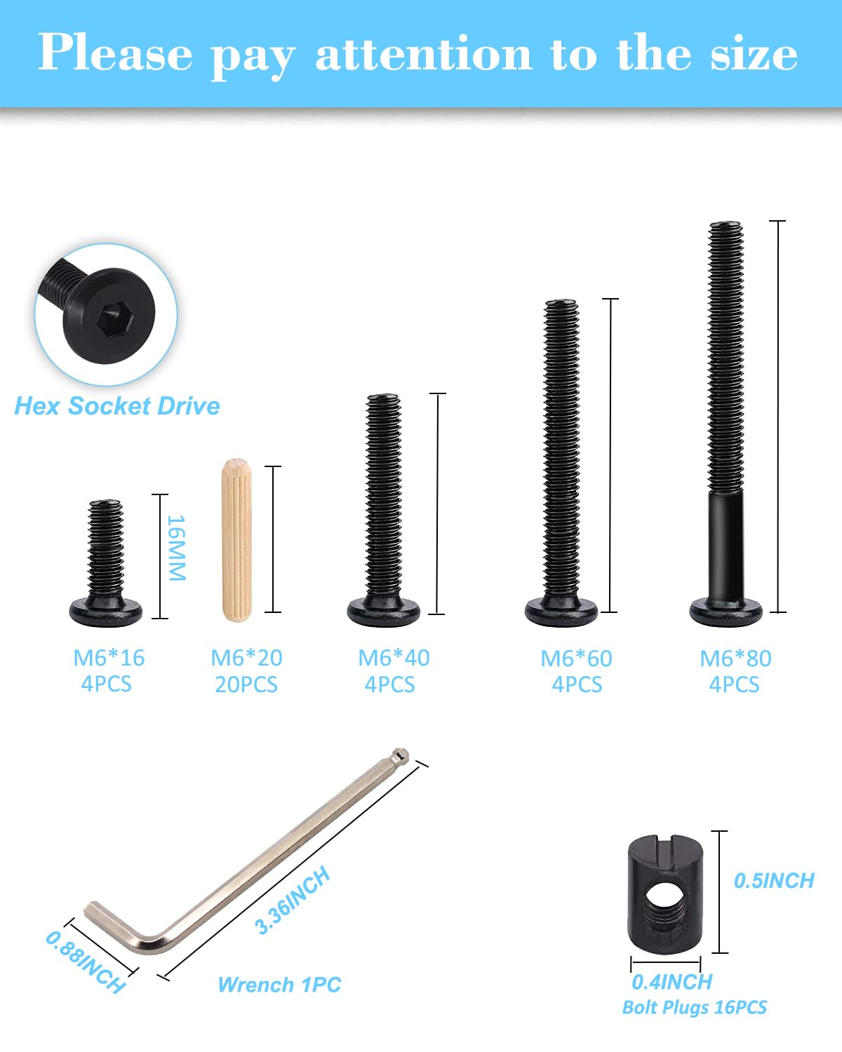 Crib Screws Hardware Replaceme - Furniture Hardware Barrel Nut のレビューと価格