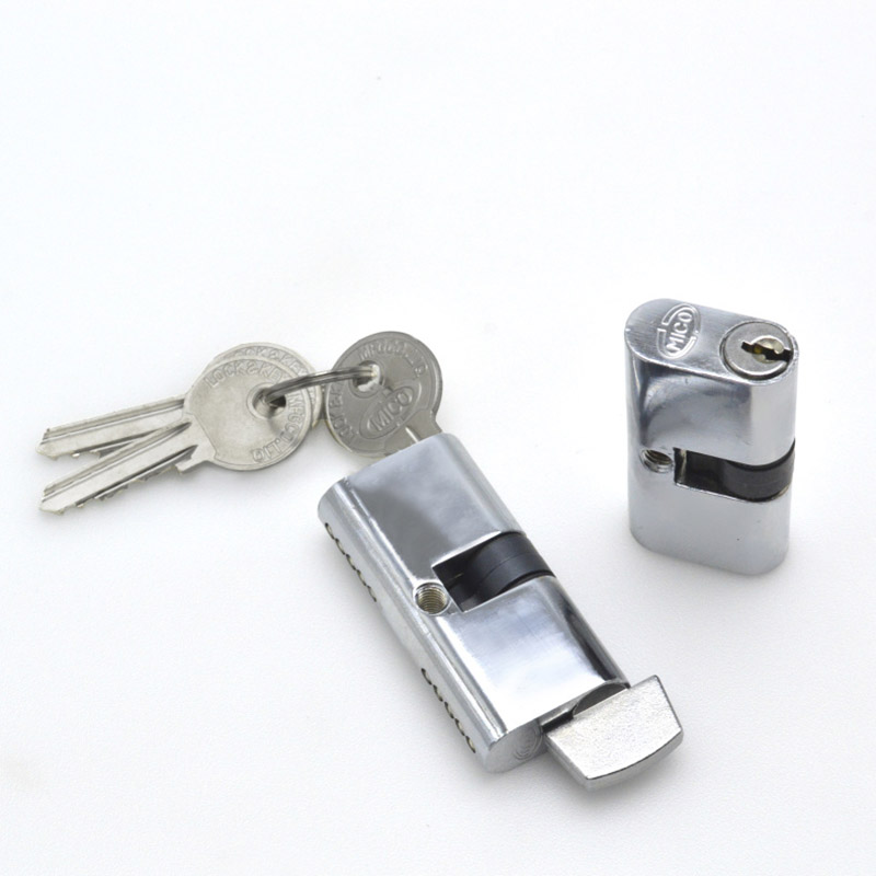 Indoor Door Lock Core 54mm Sin - Furniture Sliding Door Hardware のレビューと価格