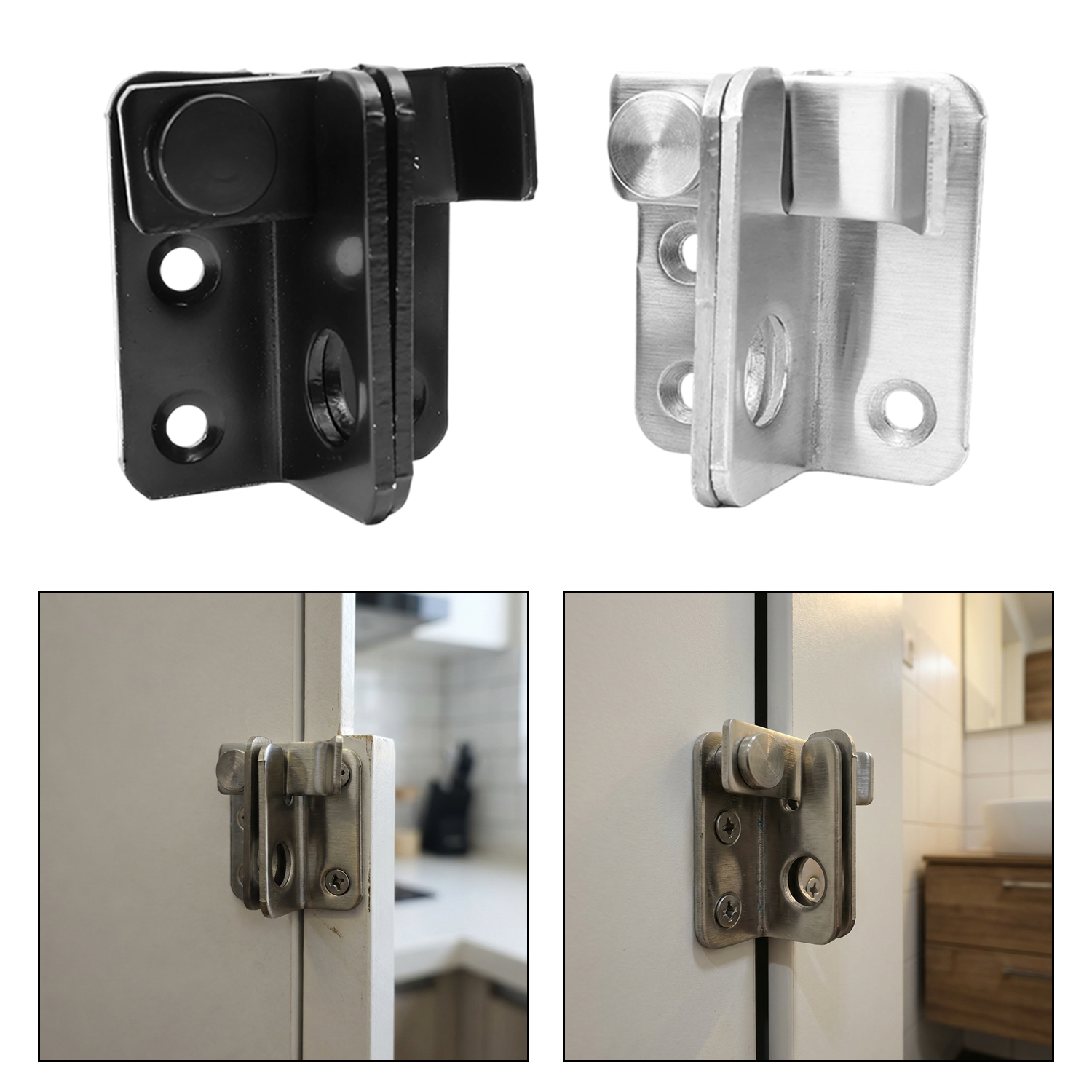 1/5set Flip Latch Gate Latches - Furniture Sliding Door Hardware のレビューと価格