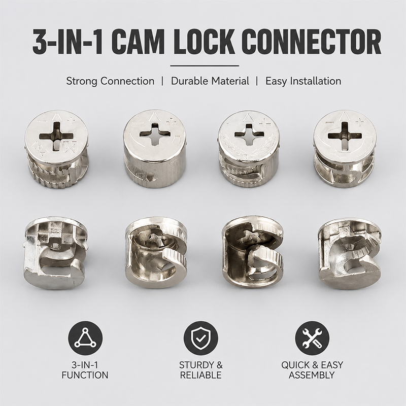 Eccentric Wheel Locking Fittin - Furniture Knock Down Hardware のレビューと価格