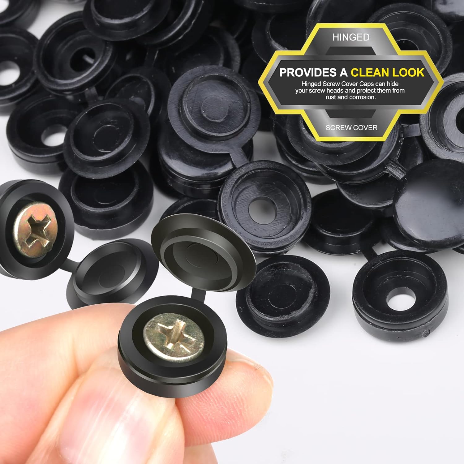 10/500pcs Nails Screw Caps Pla - Furniture Hardware Nut のレビューと価格