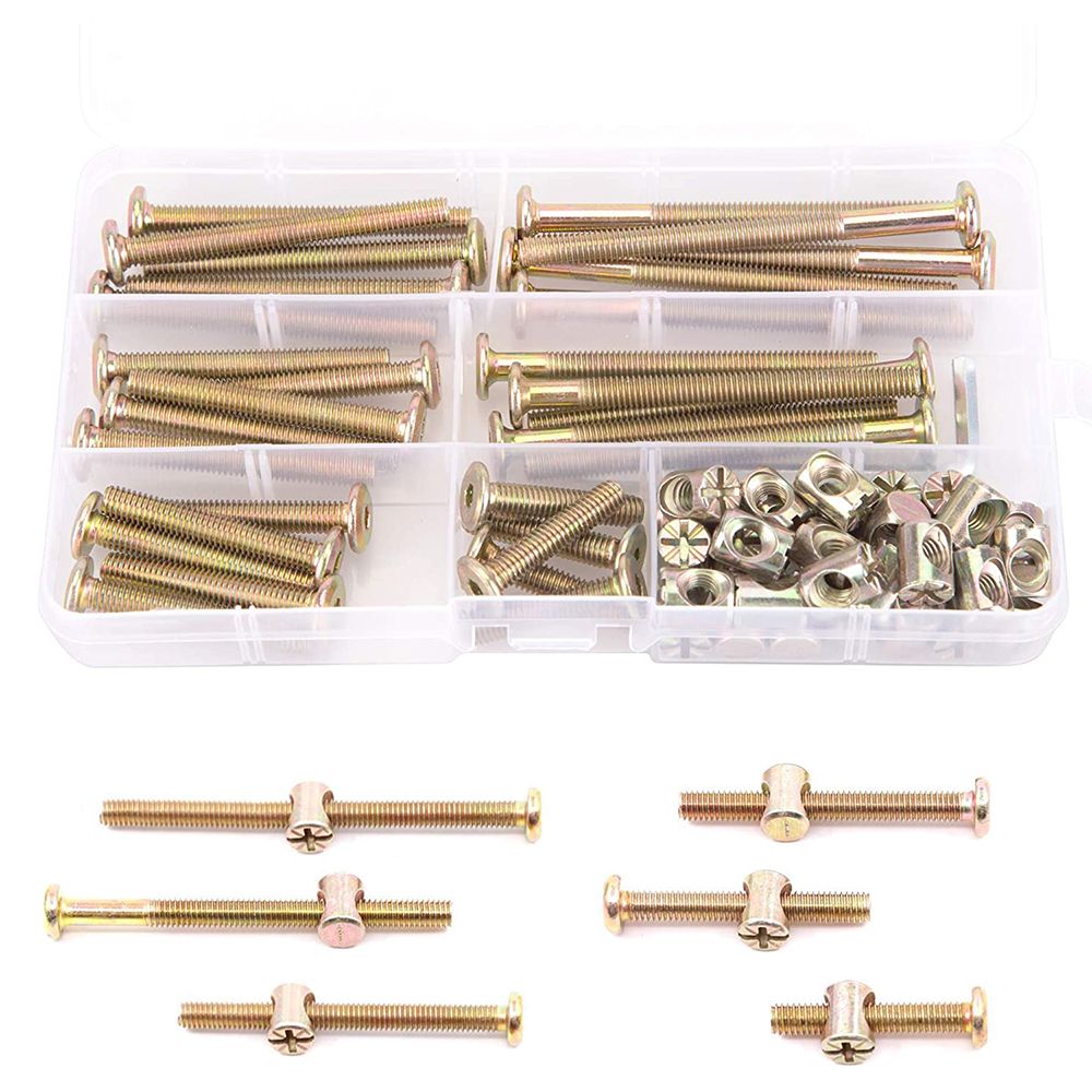 30-Set Baby Crib Screws Hardwa - Furniture Hardware Barrel Nut のレビューと価格