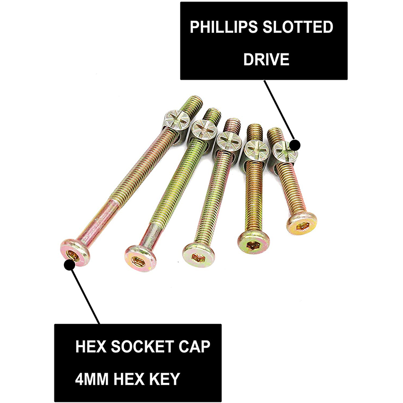 30-Set Baby Crib Screws Hardwa - Furniture Hardware Barrel Nut のレビューと価格