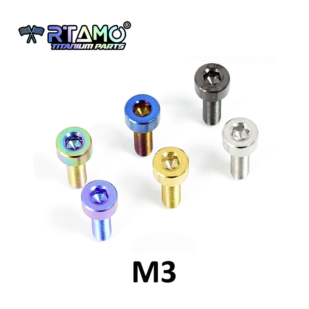RTAMO Titanium Bolt M3X6/8/10/ - Barrel Bolt Slide のレビューと価格