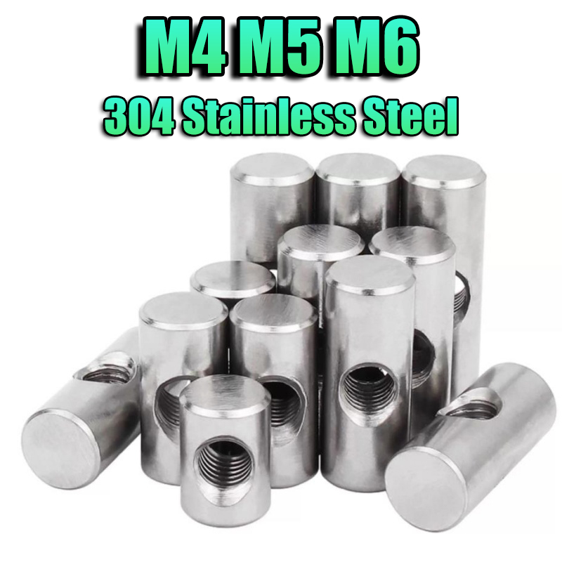 Cross Hole Barrel Nut M4 M5 M6 - Furniture Hardware Barrel Nut のレビューと価格