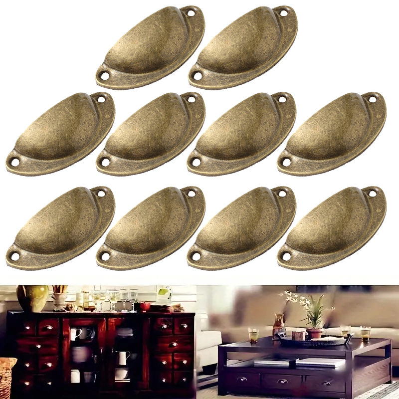 Vintage Shell Handles Cabinets - Furniture Hardware Replacement のレビューと価格