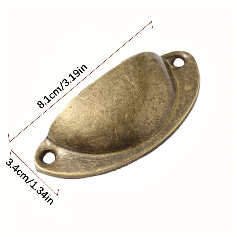 Vintage Shell Handles Cabinets - Furniture Hardware Replacement のレビューと価格