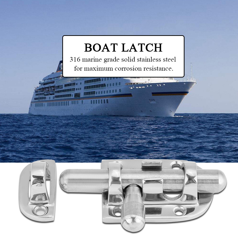 Marine Grade 316 Stainless Ste - Barrel Bolt Slide のレビューと価格