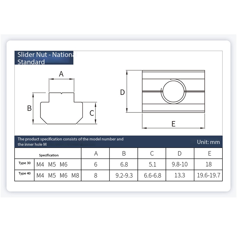 2Pcs 304 Stainless Steel T Sli - Furniture Hardware Nut のレビューと価格