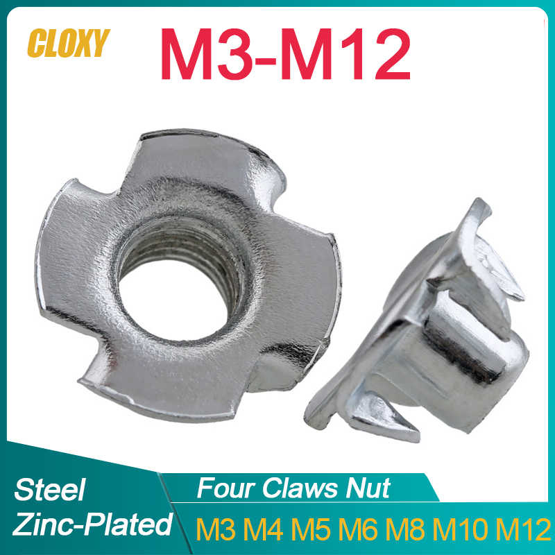 10/ 20/ 50PCS M3 M4 M5 M6 M8 M - Furniture Hardware Nut のレビューと価格