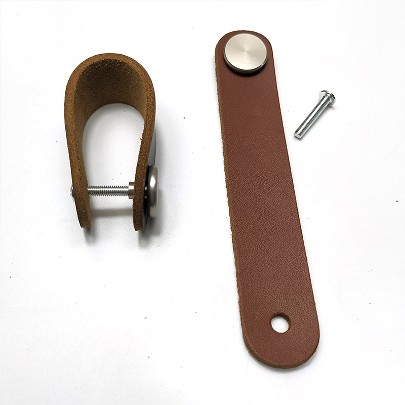 Leather Knobs Cabinet Wardrobe - Furniture Hardware In China のレビューと価格