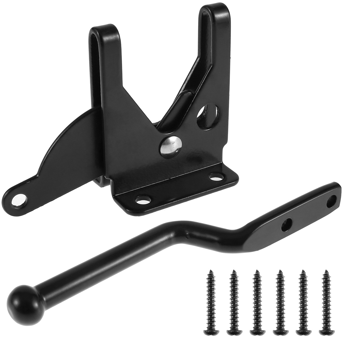 Self-Locking Gate Latch Carbon - Barrel Bolt Slide のレビューと価格