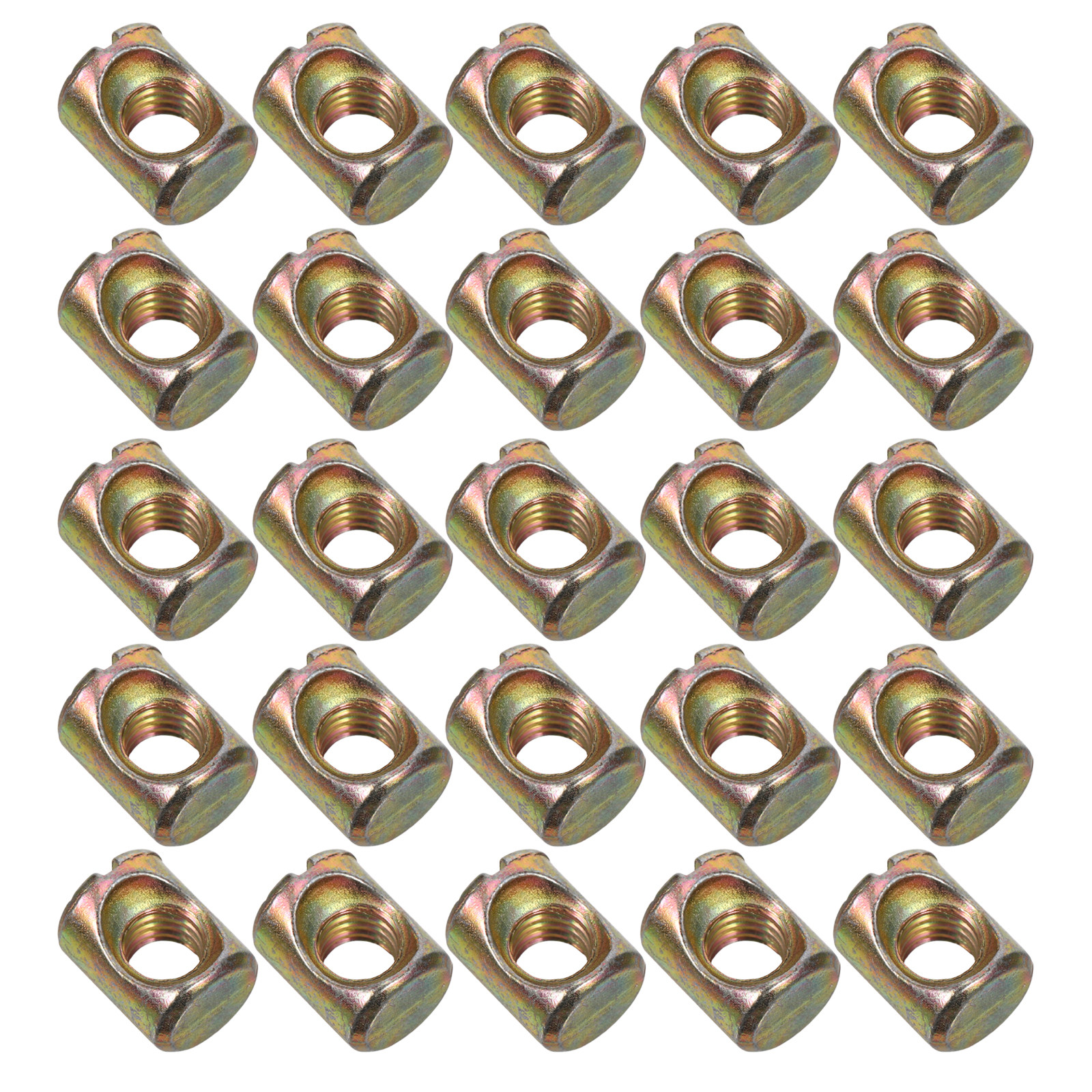 50Pcs M6 Slotted Barrel Nuts K - Furniture Hardware Barrel Nut のレビューと価格