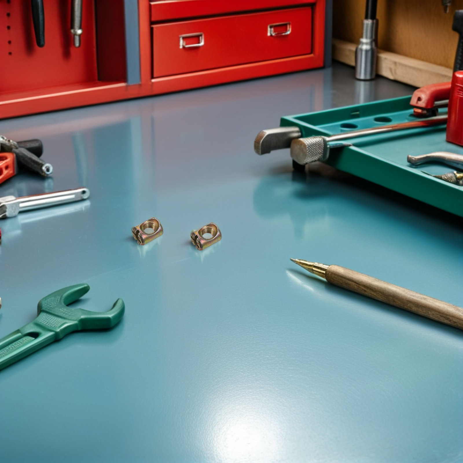 50Pcs M6 Slotted Barrel Nuts K - Furniture Hardware Barrel Nut のレビューと価格