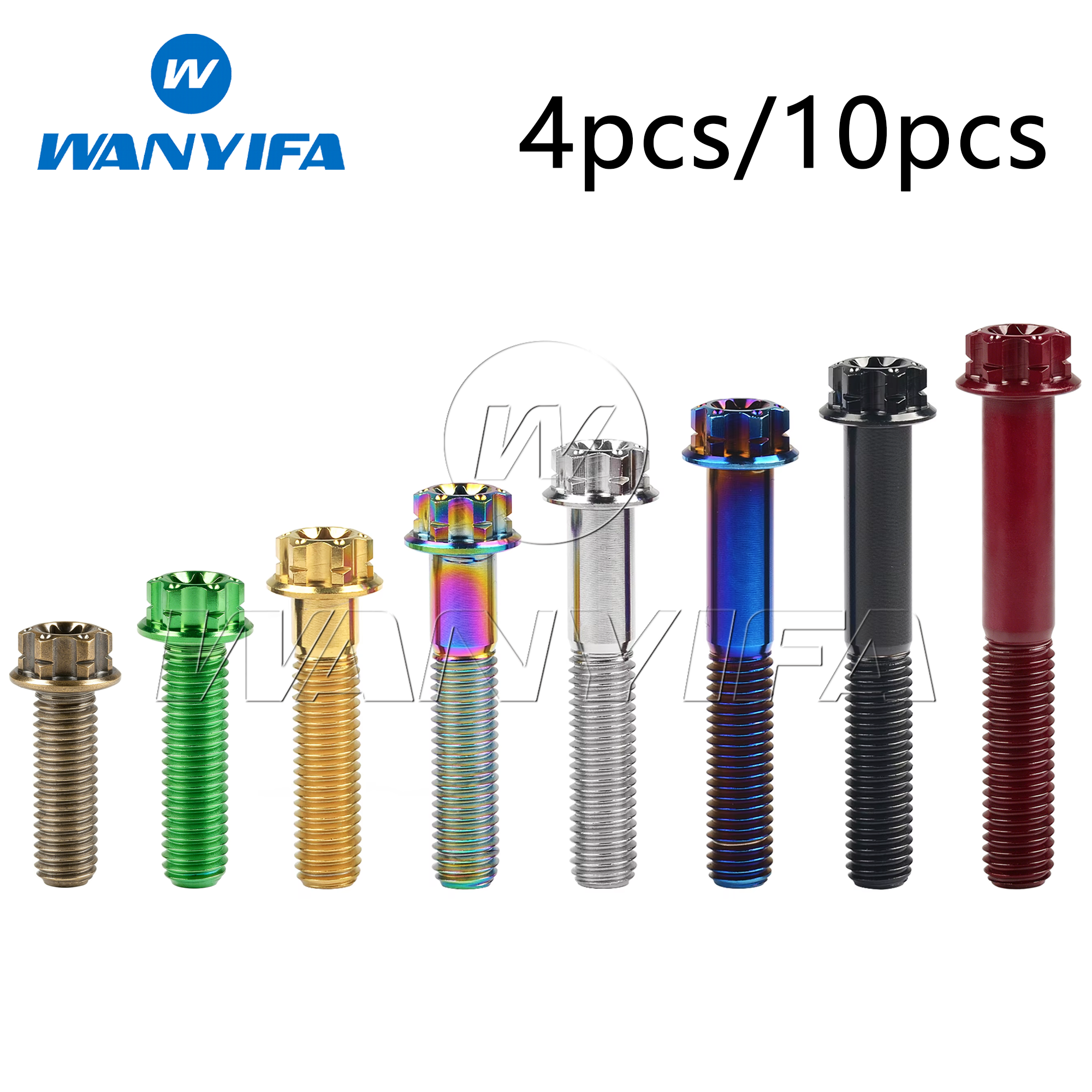 Wanyifa Titanium Bolt M8x20 25 - Barrel Bolt Slide のレビューと価格