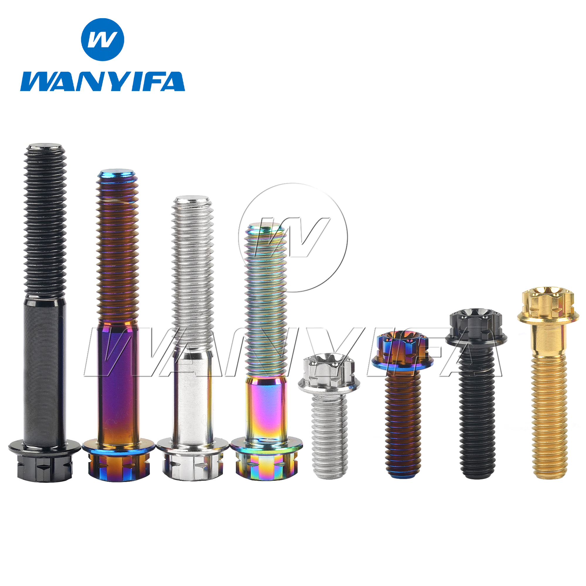 Wanyifa Titanium Bolt M8x20 25 - Barrel Bolt Slide のレビューと価格