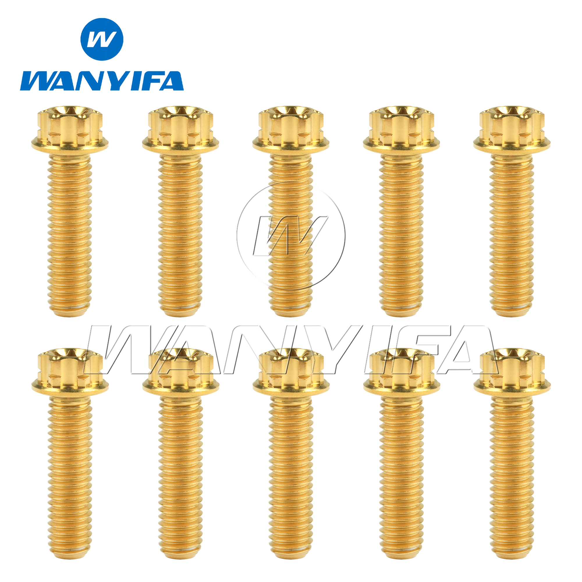 Wanyifa Titanium Bolt M8x20 25 - Barrel Bolt Slide のレビューと価格