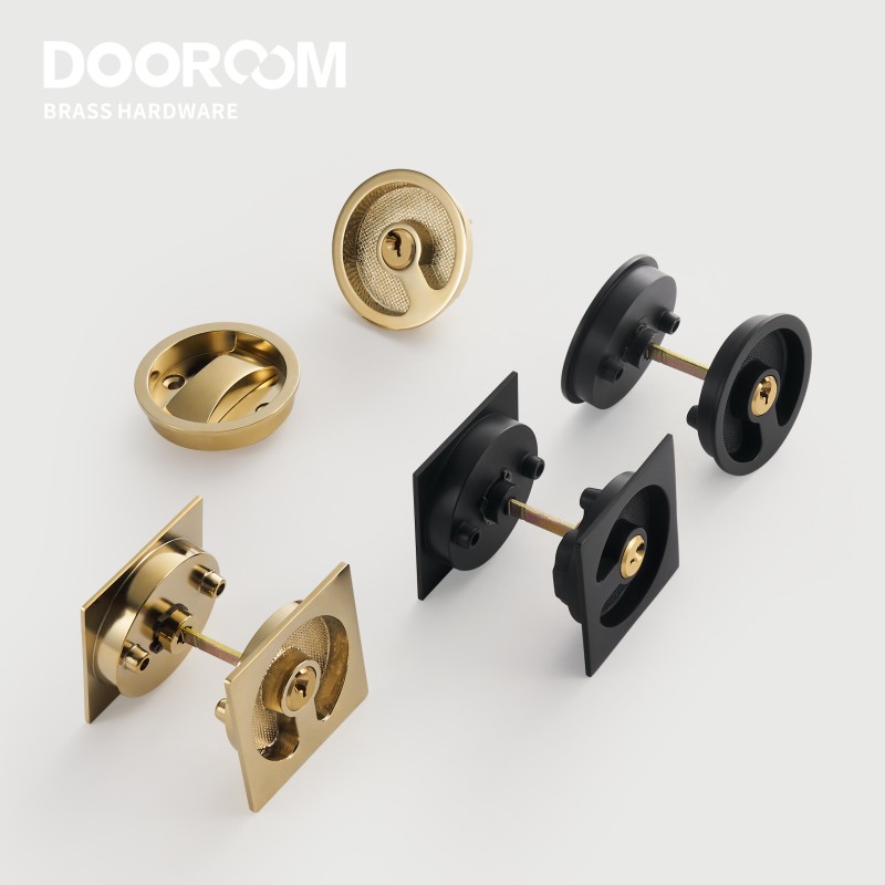 Dooroom Brass Sliding Door Han - Furniture Sliding Door Hardware のレビューと価格