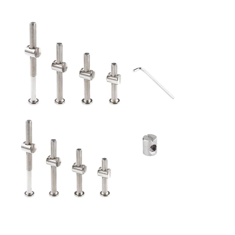 32 Set M6x12mm/16mm/25mm/35mm/ - Furniture Hardware Replacement のレビューと価格