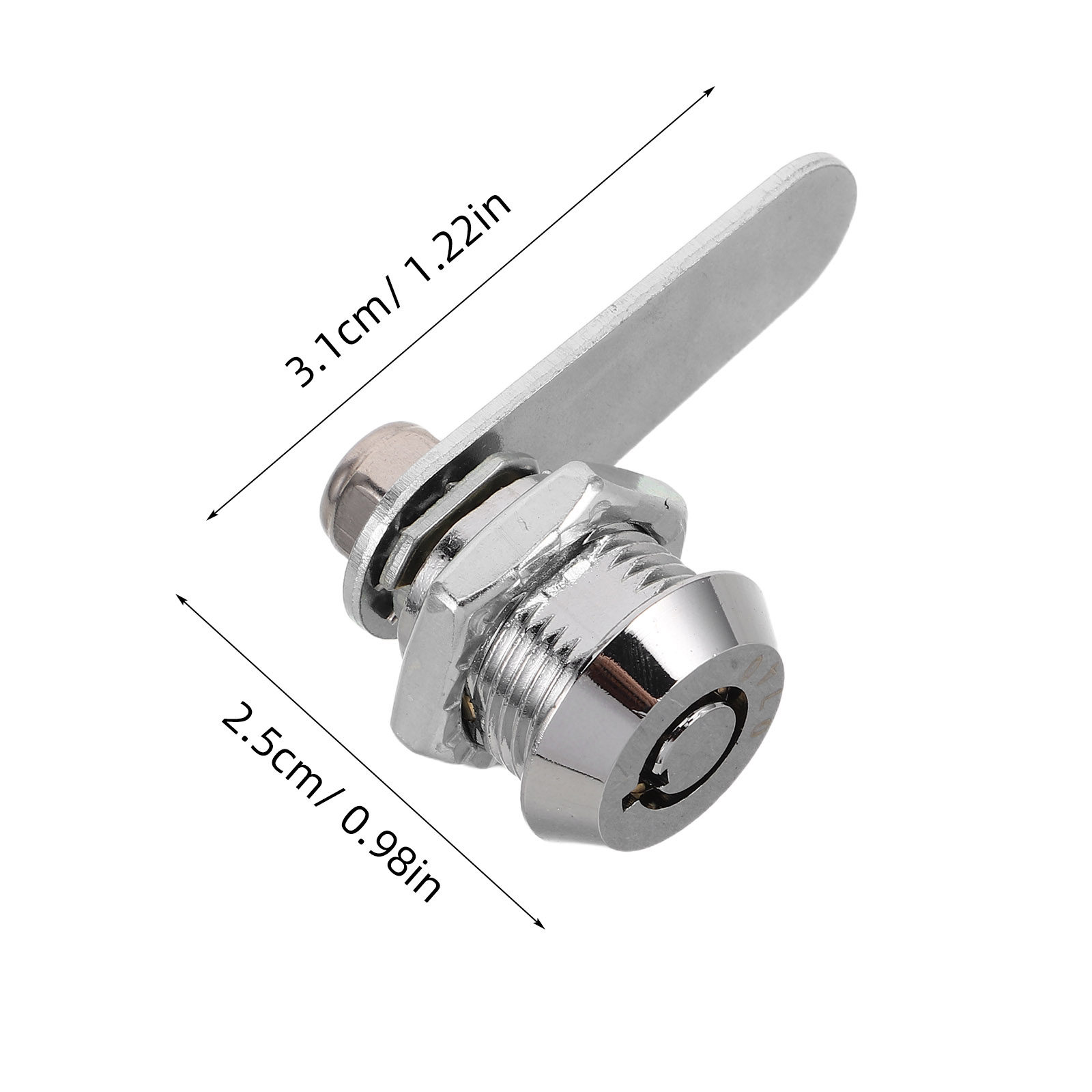 1Set Zinc Alloy Cam Locks Cyli - Furniture Hardware Replacement のレビューと価格