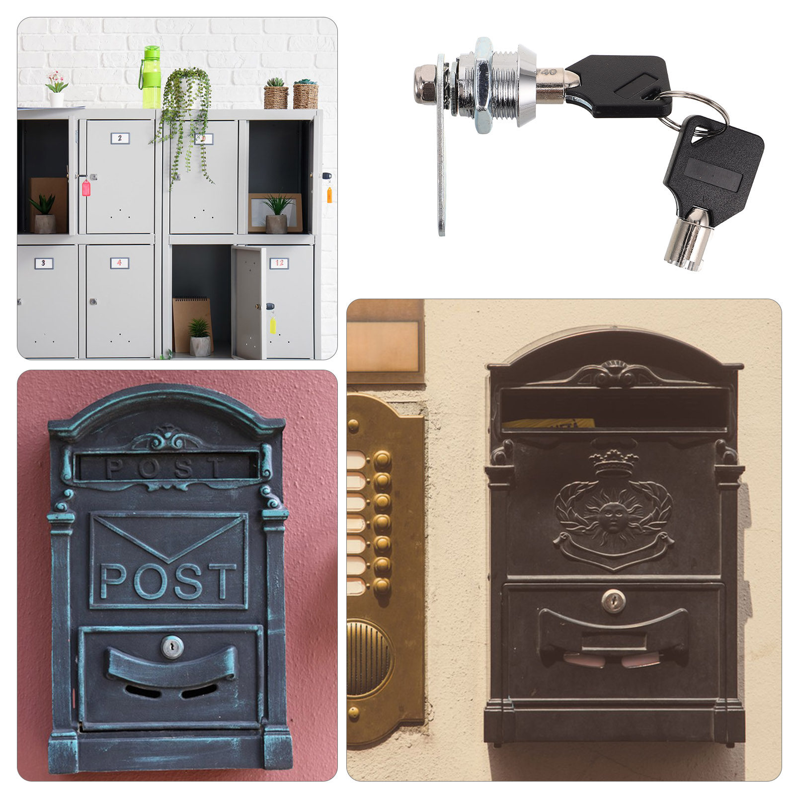 1Set Zinc Alloy Cam Locks Cyli - Furniture Hardware Replacement のレビューと価格