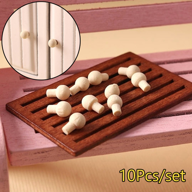 10Pcs 1:12 Dollhouse Miniature - Furniture Hardware In China のレビューと価格