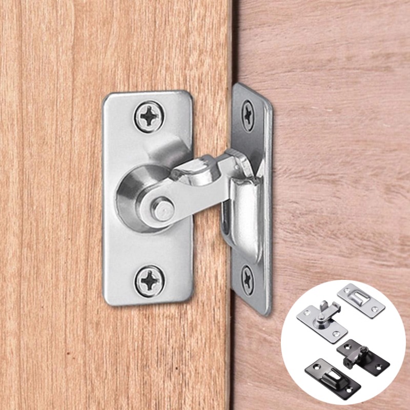 90 Degree Barn Door Lock Stain - Furniture Sliding Door Hardware のレビューと価格