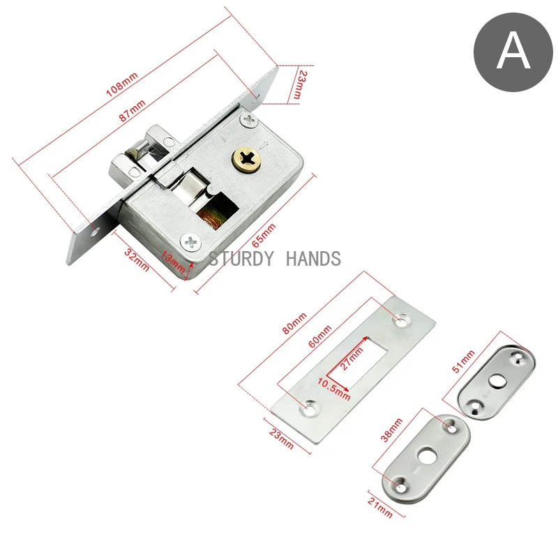 Alloy pin lock sliding door in - Furniture Sliding Door Hardware のレビューと価格