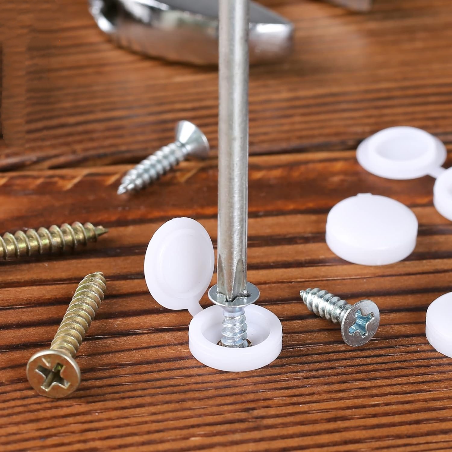100pcs Screw Decorative Cover  - Furniture Hardware Nut のレビューと価格