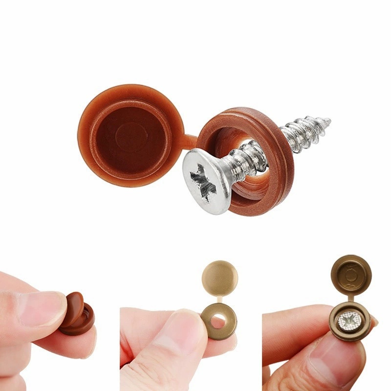 100pcs Screw Decorative Cover  - Furniture Hardware Nut のレビューと価格